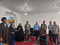 دلجویی مسئولان از ۵ خانواده شهید و ایثارگر