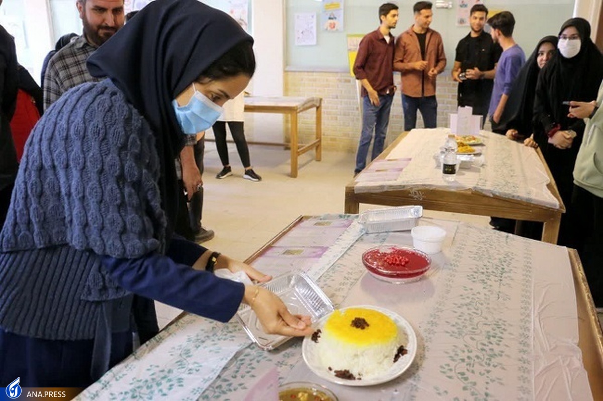 جزئیاتی از جشنواره «غذای سالم دانشجویی» در سمنان