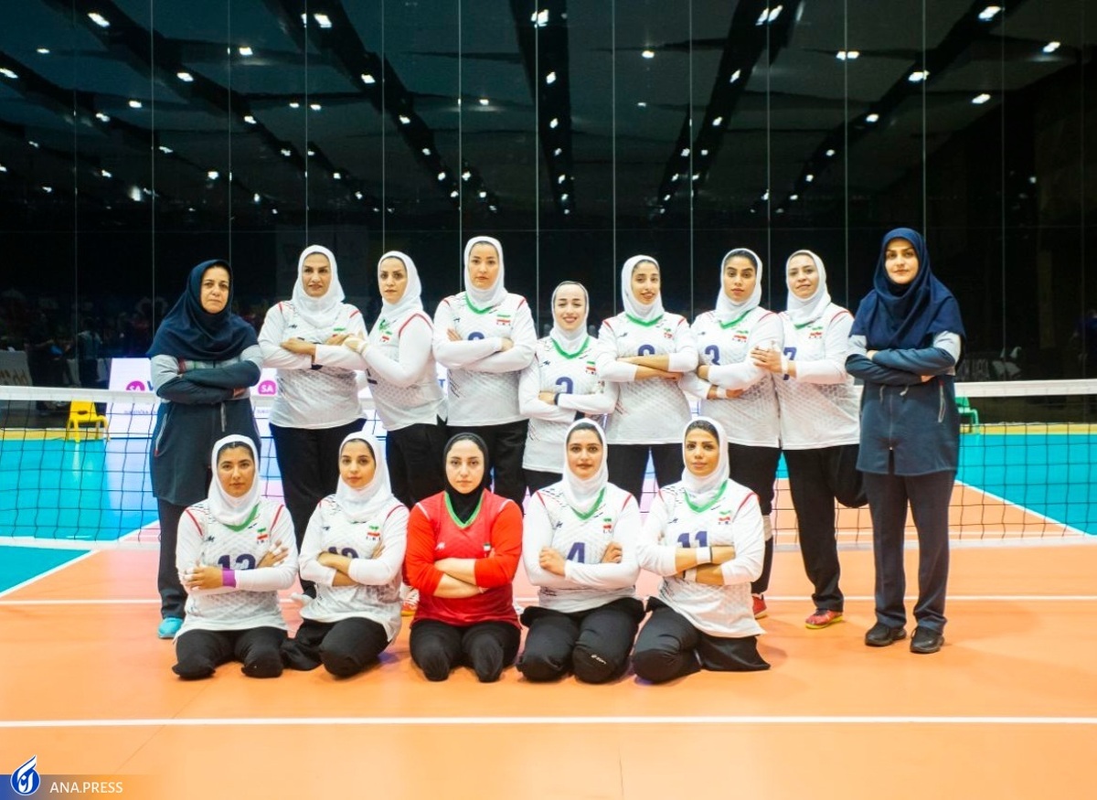تیم ملی والیبال نشسته بانوان در رده نهم جهان ایستاد