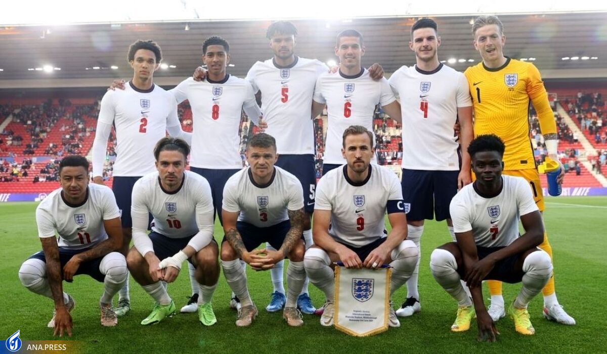 ترکیب تیم ملی انگلیس در مصاف با ایران مشخص شد