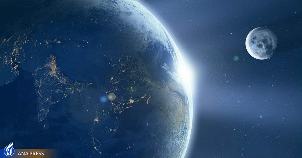 تصویر بی‌نظیر از زمین و قمر آن منتشر شد