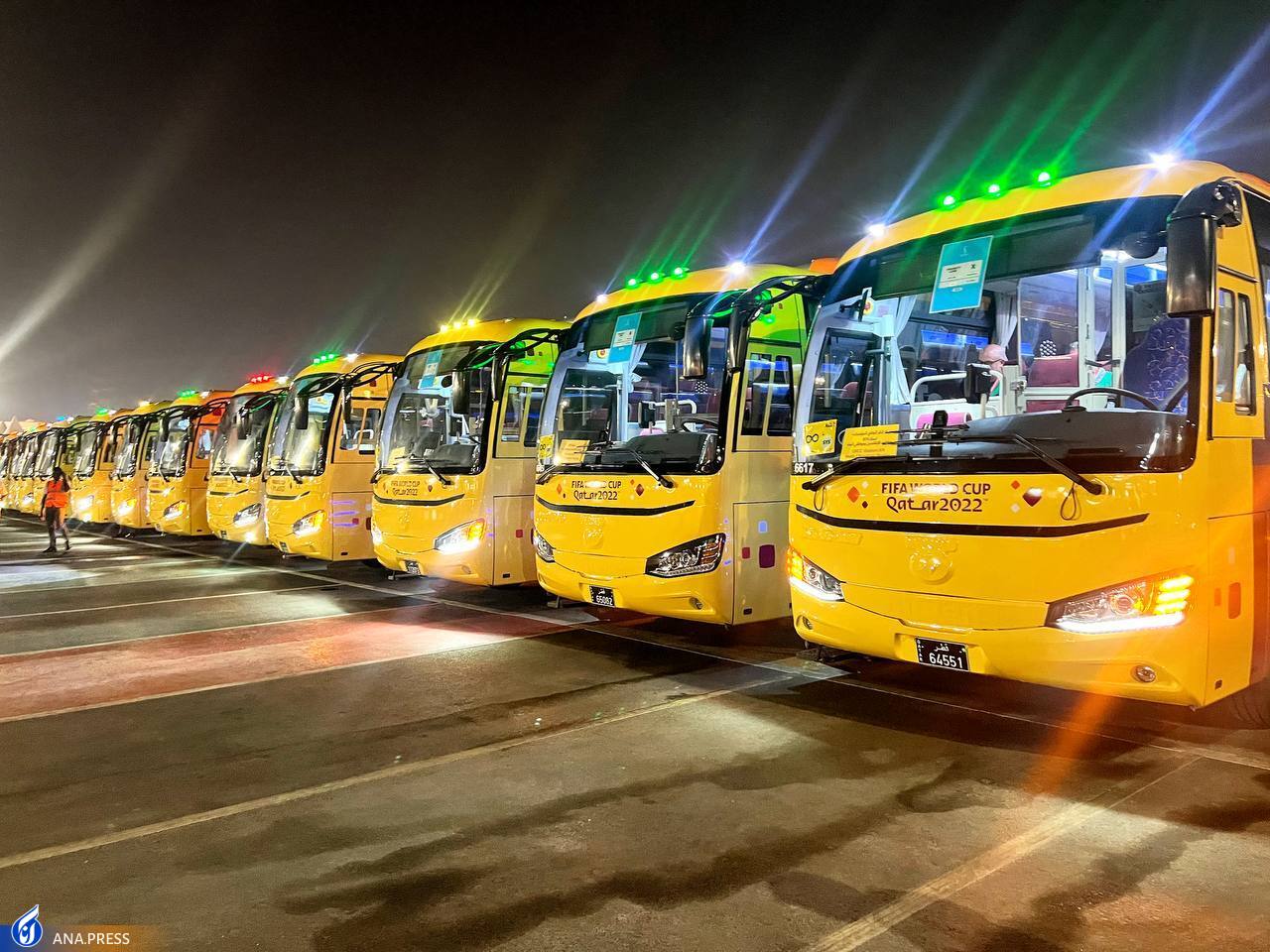 اتوبوس‌های مجهز در قطر برای جابه‌جایی خبرنگاران+ تصاویر