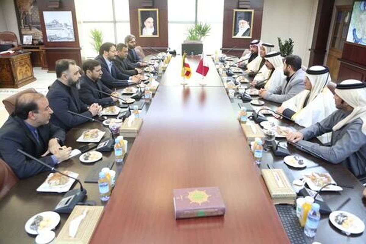 حضور وزیر حمل و نقل قطر برای عرض تسلیت و گسترش همکاری