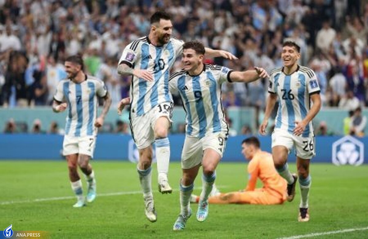 صعود آرژانتین به فینال با درخشش دوباره مسی  کرواسی به رده بندی رفت