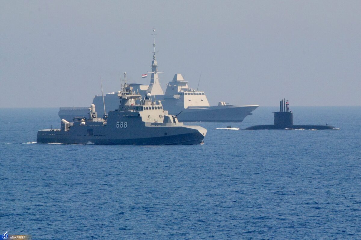 مصر و روسیه رزمایش دریایی برگزار کردند