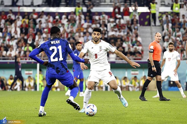 گزارش زنده| تیم ملی ایران صفر- تیم ملی آمریکا یک تا دقیقه 50