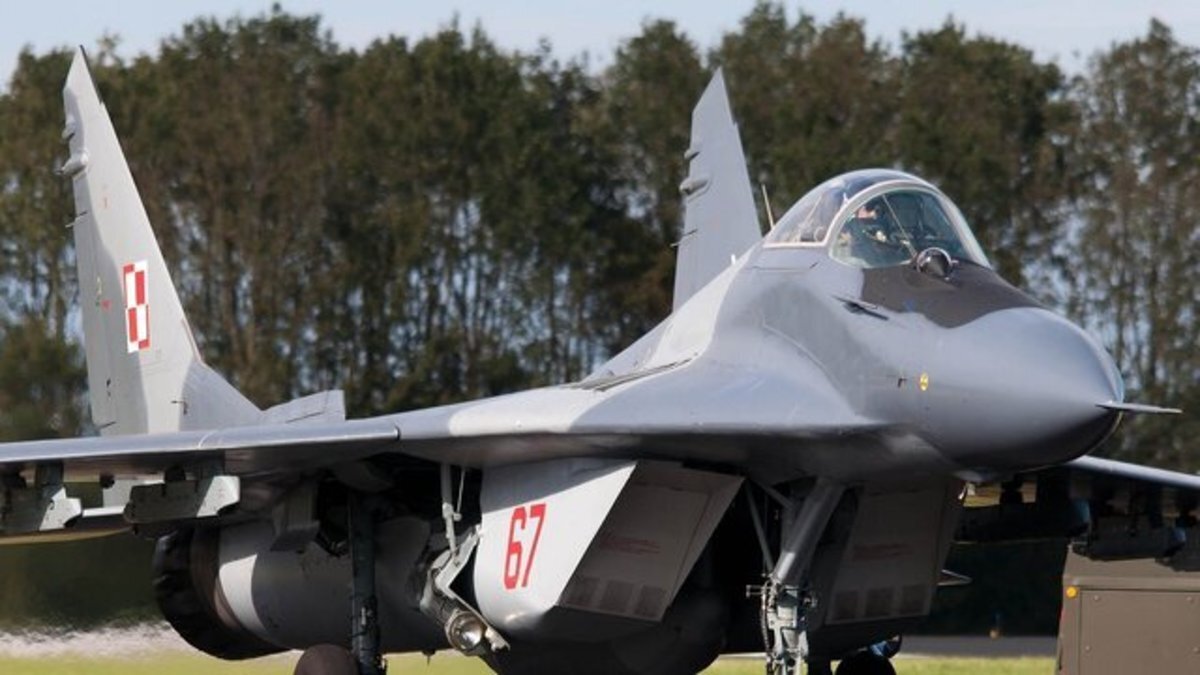 تحویل اولین دسته از جنگنده‌های میگ 29 لهستان به اوکراین