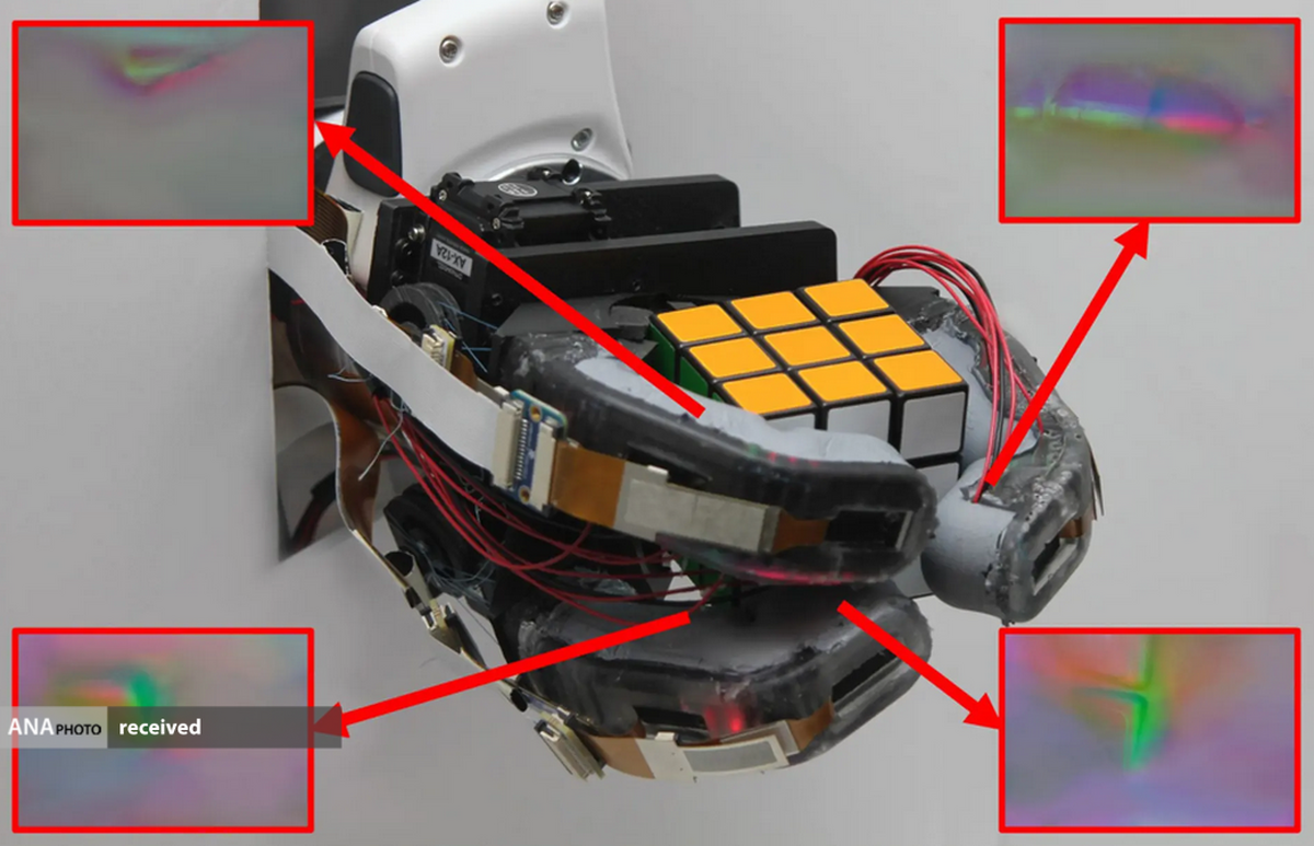 دست رباتیکی که شکل اشیاء را با لمس کردن تشخیص می‌دهد