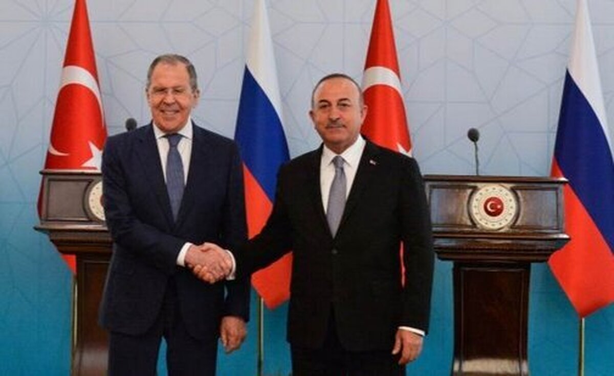 وزرای خارجه ترکیه و روسیه دیدار کردند