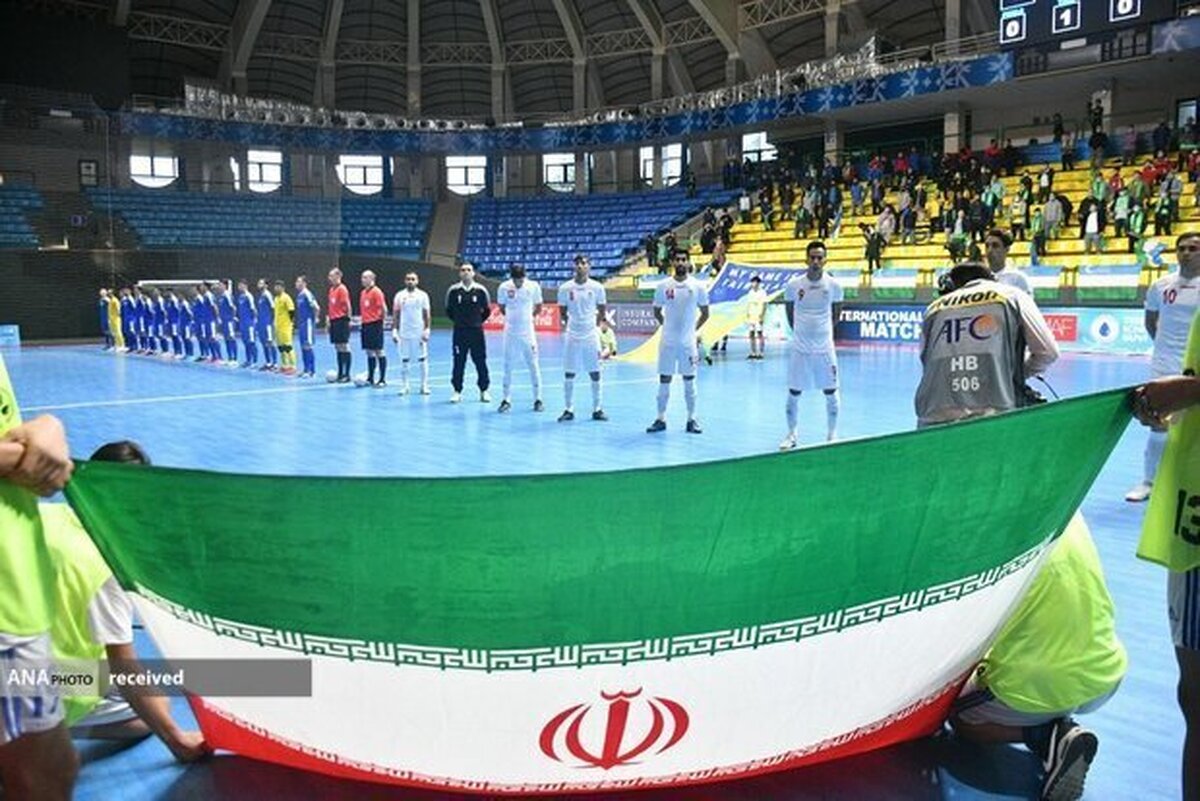 زمان بازی تیم ملی فوتسال ایران و ازبکستان تغییر کرد