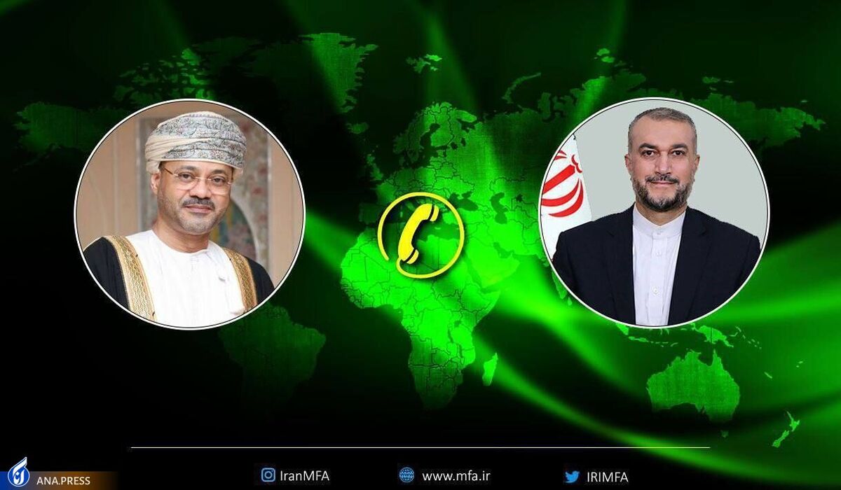 وزیران خارجه ایران و عمان رایزنی کردند