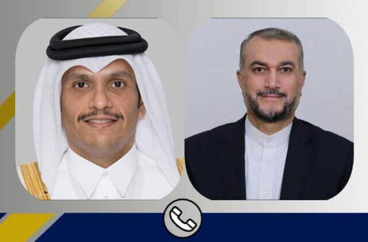 امیرعبداللهیان با نخست‌وزیر قطر تلفنی گفت‌وگو کرد