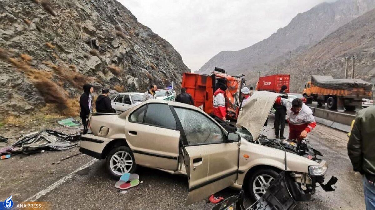 ثبت بیشترین سوانح ترافیکی نوروز در خروجی‌های تهران به سمت مازندران و اصفهان به سمت جنوب کشور