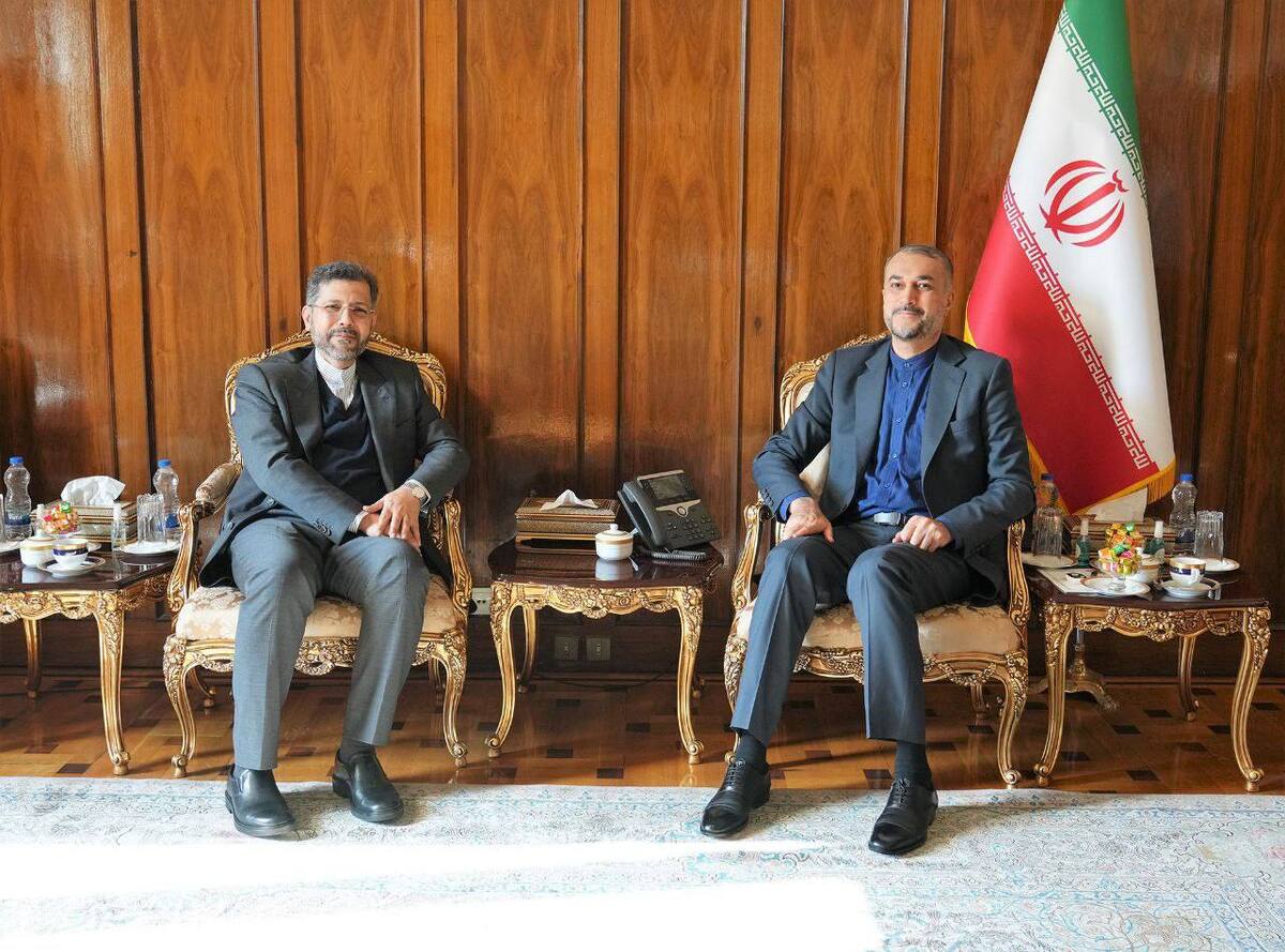 دیدار وزیر امور خارجه با سفیر ایران در کرواسی