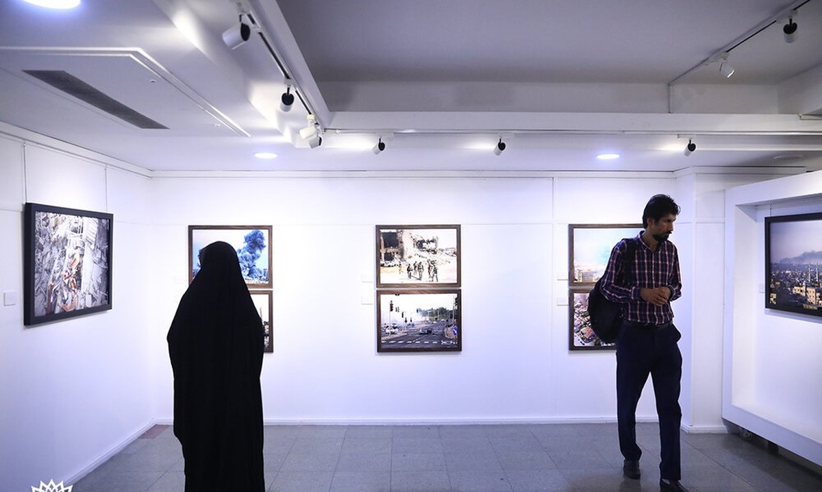نمایشگاه کاریکاتور طوفان الاقصی به بصره رفت