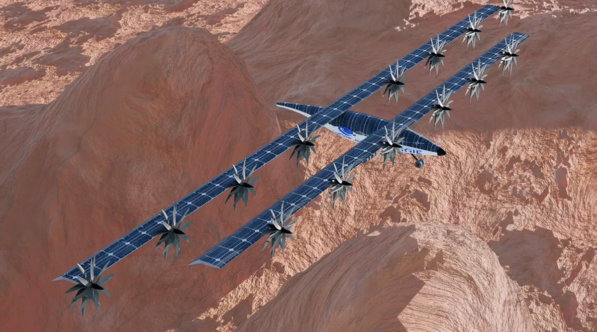 برنامه جدید ناسا؛ پرواز هواپیمای بال ثابت «مگی» در جو مریخ