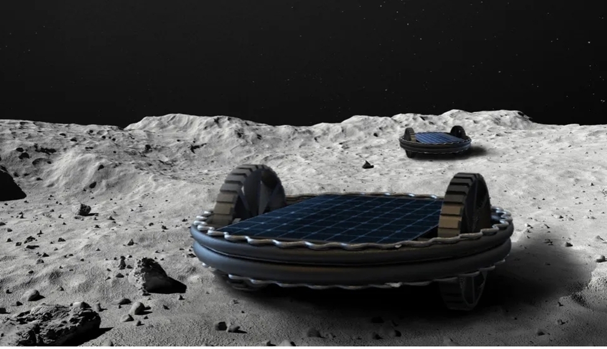 ۵ ربات کوچک در سطح ماه فرود می‌آید