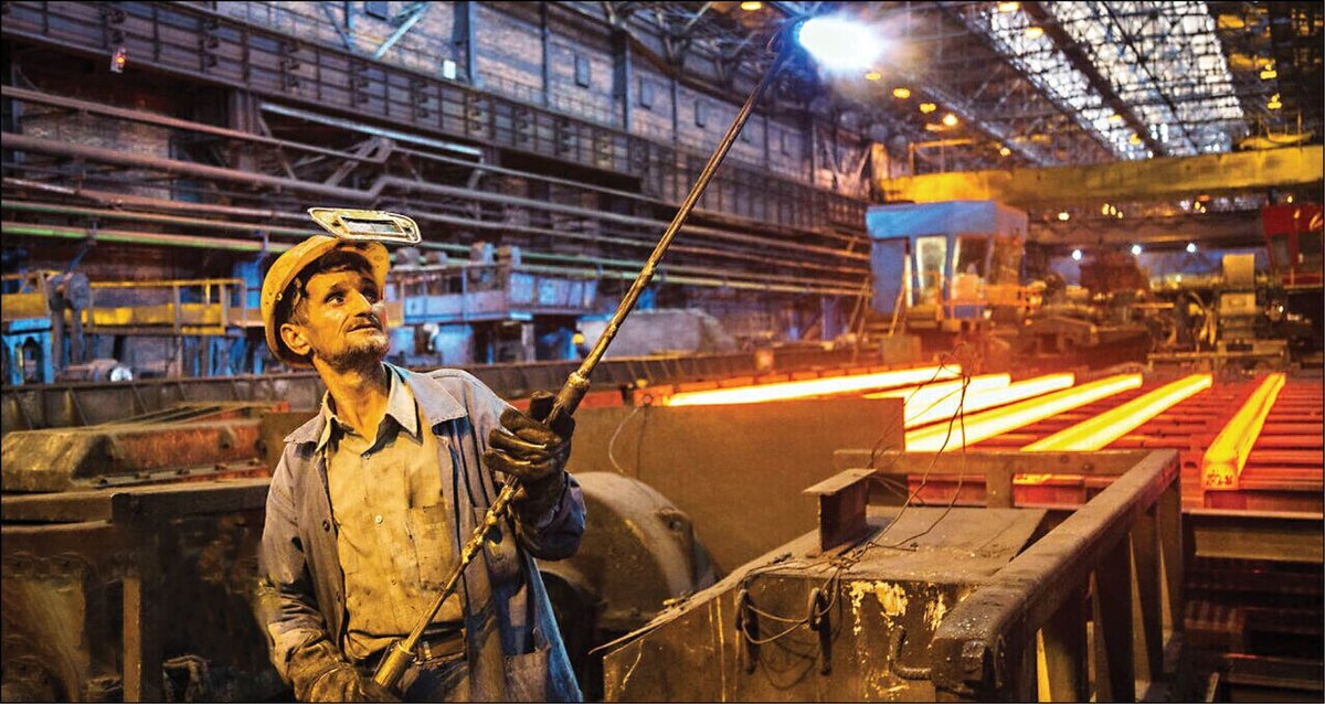 رشد ۷.۶درصدی تولید فولاد در ایران
