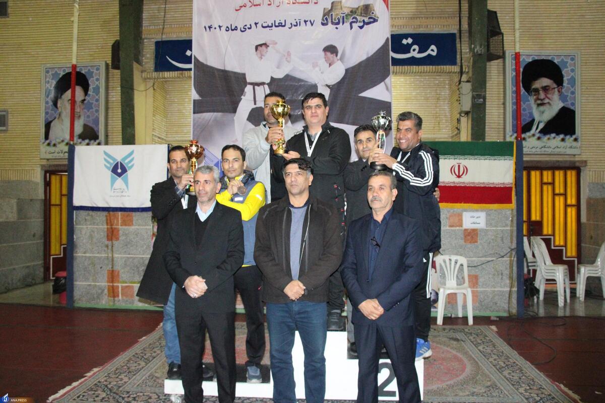 تیم تهران قهرمان کاراته دانشجویان پسر دانشگاه آزاد شد