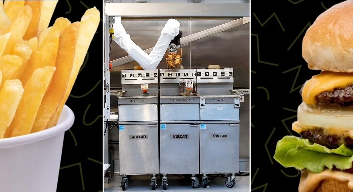 رونمایی از رستورانی با آشپزهای رباتیک/ هوش مصنوعی سفارش‌گیری می‌کند