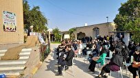 عطر دل‌انگیز شهید گمنام در دانشگاه آزاد مسجدسلیمان پیچید