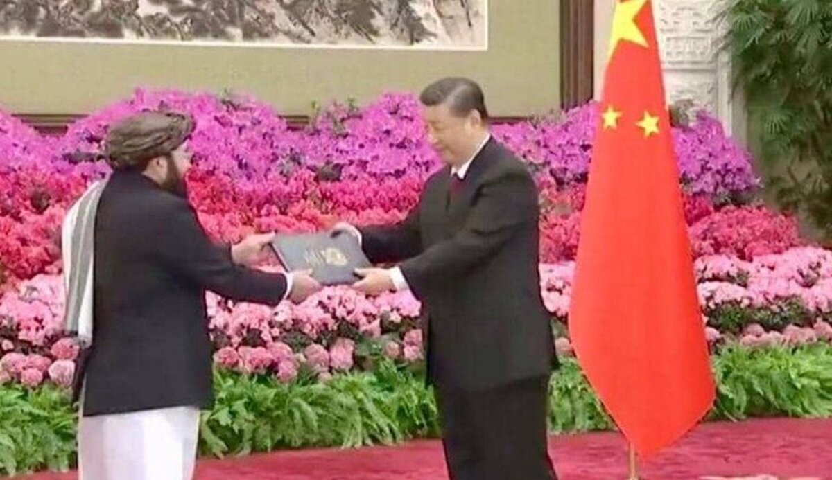 رئیس‌جمهور چین استوارنامه سفیر طالبان را دریافت کرد