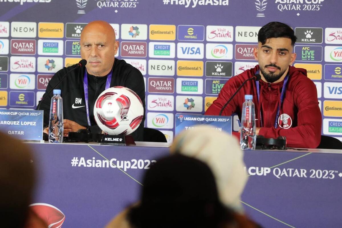 سرمربی قطر: بازی سختی مقابل ایران داریم/انگیزه لازم برای رسیدن به فینال را داریم