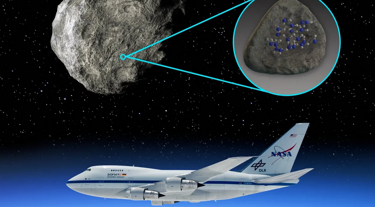 کشف آب در سطح ۲ سیارک برای نخستین بار