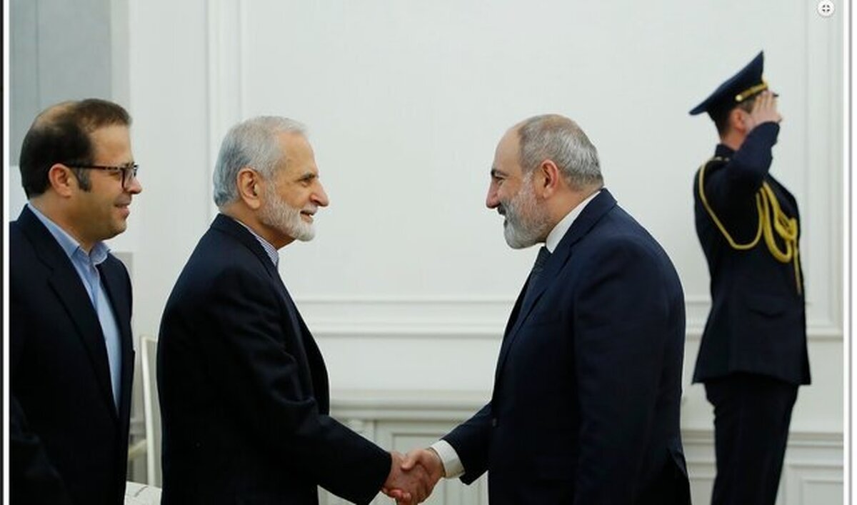 خرازی با نخست‌وزیر ارمنستان دیدار کرد