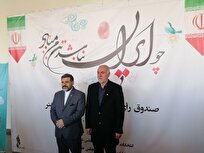 حضور وزیر فرهنگ و استاندار تهران در شعبه اخذ رأی سیار تالار وحدت 
