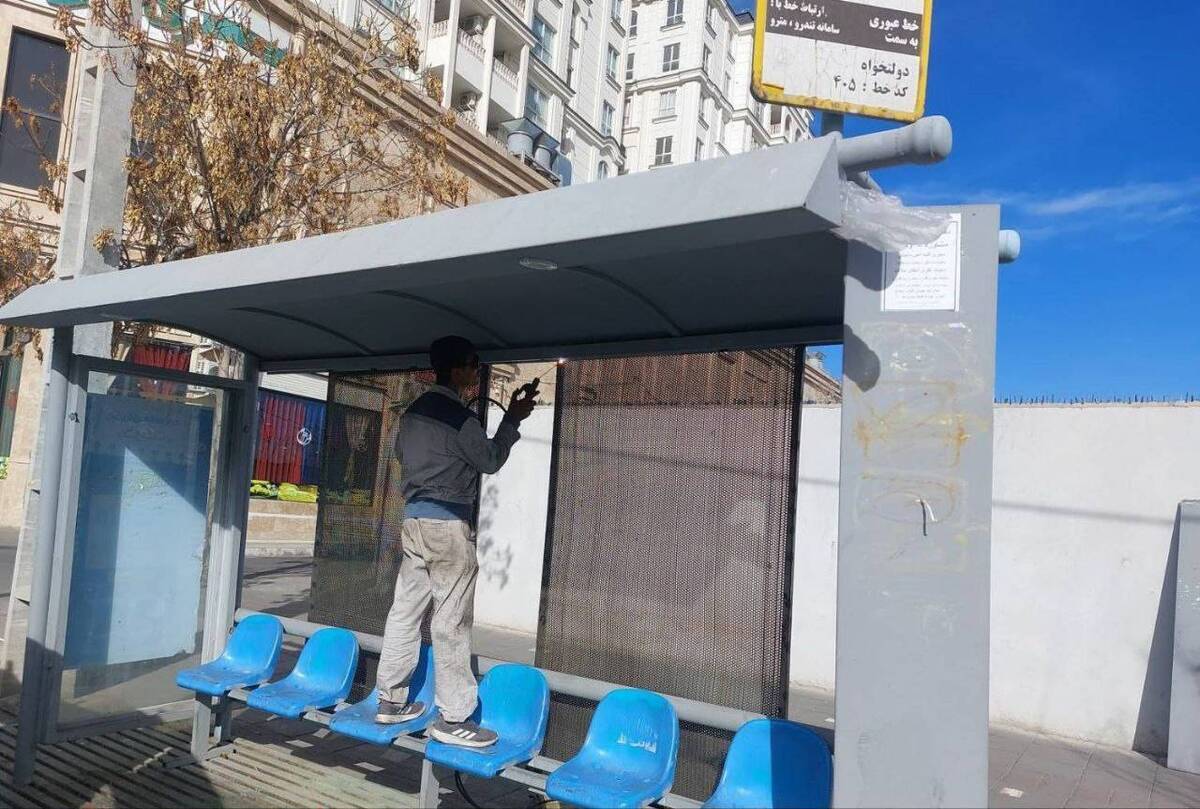 ۸۲ ایستگاه اتوبوس در منطقه ۱۹ نونوار می‌شوند