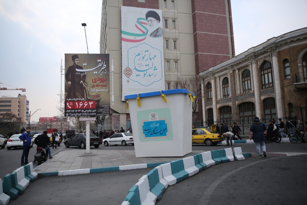 نصب المان‌های صندوق رای در ۷ نقطه شهر تهران