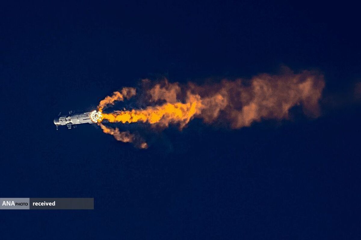 استارشیپ ۴ دقیقه پس از پرتاب در هوا منفجر شد