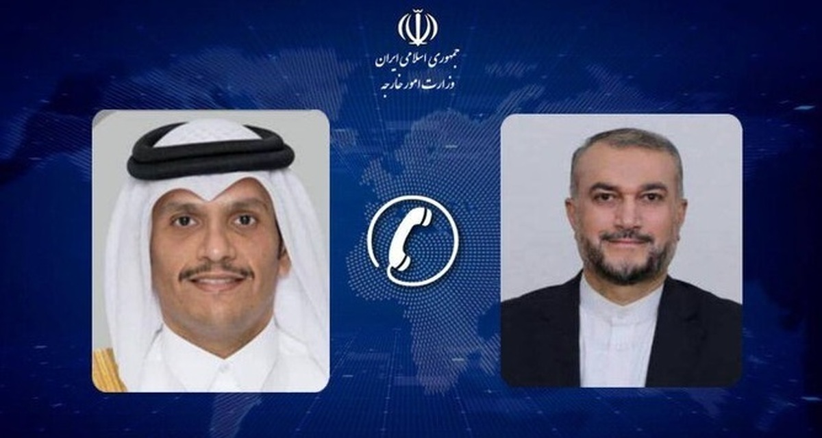 وزرای خارجه ایران و قطر درباره رفع تحریم‌ها گفتگو کردند