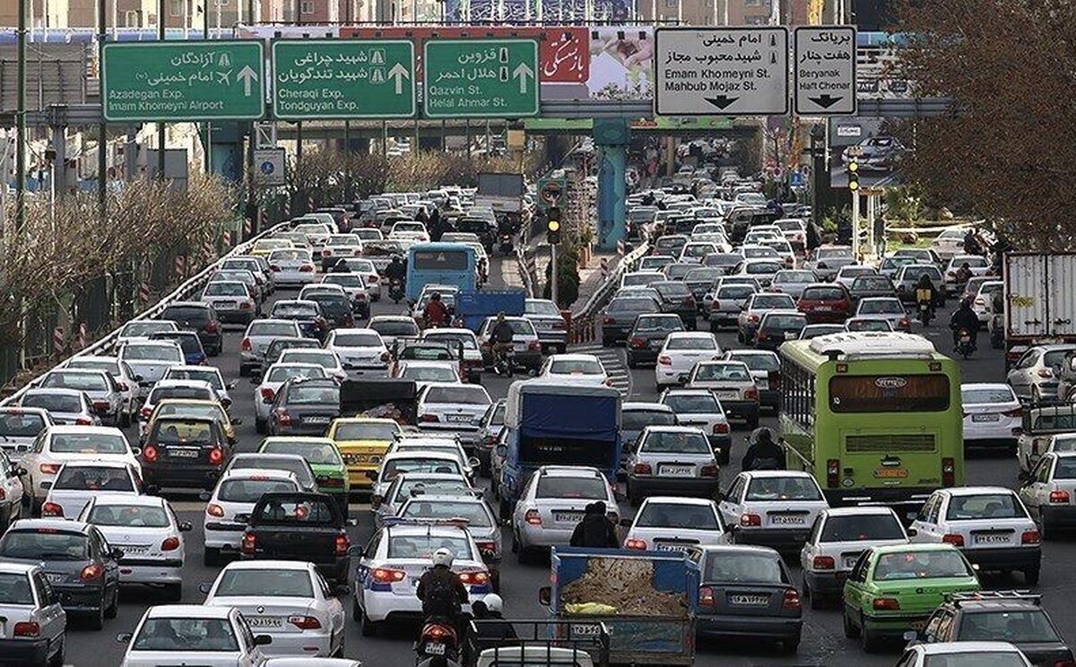 وضعیت ترافیکی پایتخت در روز جاری