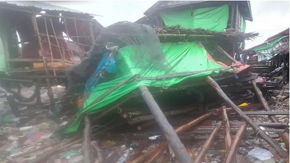 طوفان «موکا» میانمار و بنگلادش را درنوردید