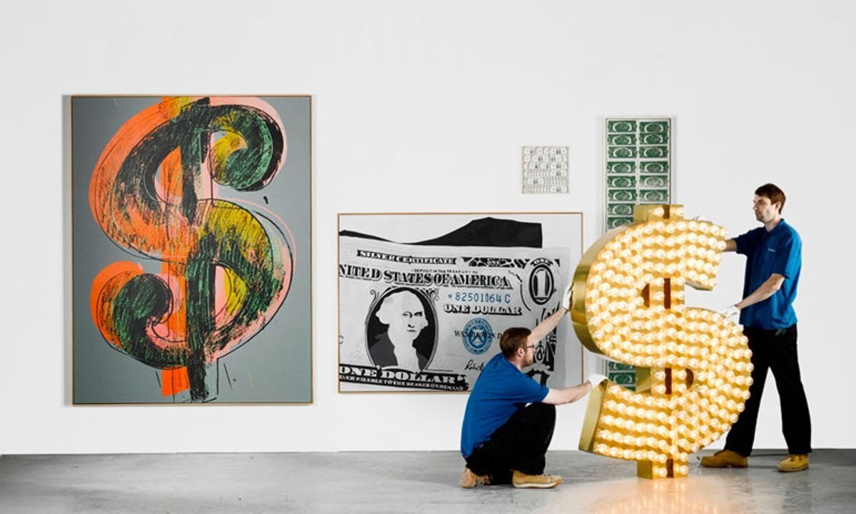 دستمزد‌های دنیای هنر بین ۲۲۵۰۰ تا ۲۵۰۰۰۰ پوند است