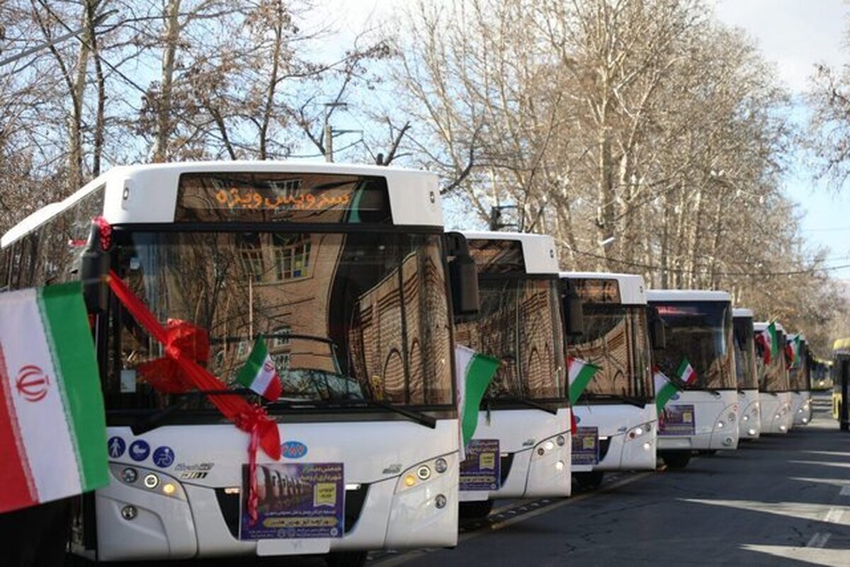 اتوبوس‌های جدید از شهریورماه وارد خطوط می‌شوند