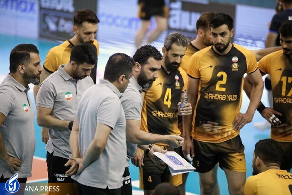 پایان یکه‌تازی ستاره‌های والیبال ایران  شهداب آژیر والیبال را به صدا درآورد
