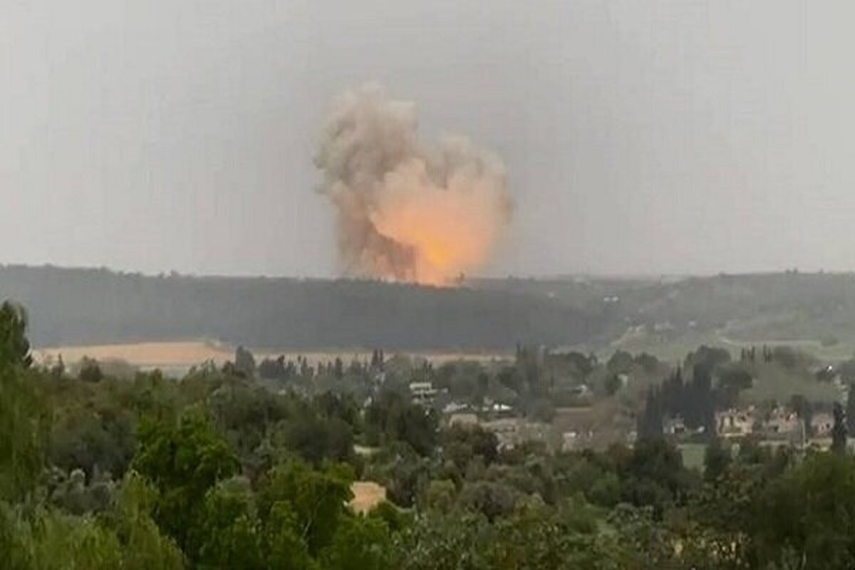 انفجار در تاسیسات «البیت» متعلق به وزارت جنگ رژیم صهیونیستی