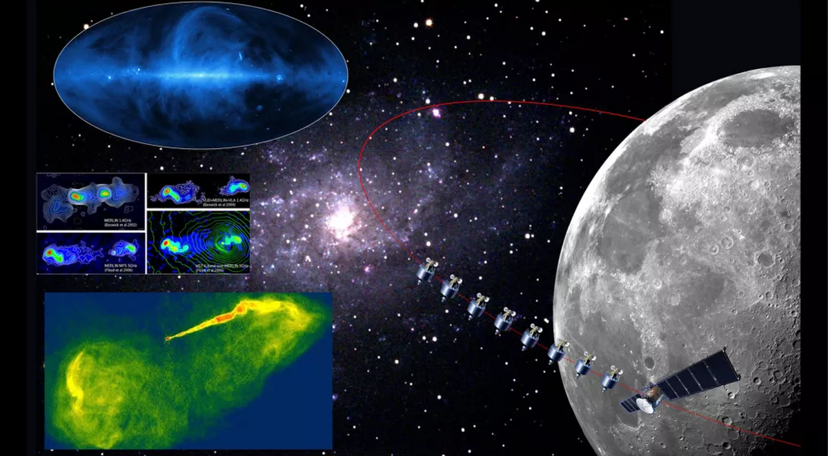 کشف چهره جدیدی از کیهان با قرارگرفتن ماهواره‌‌ در مدار ماه