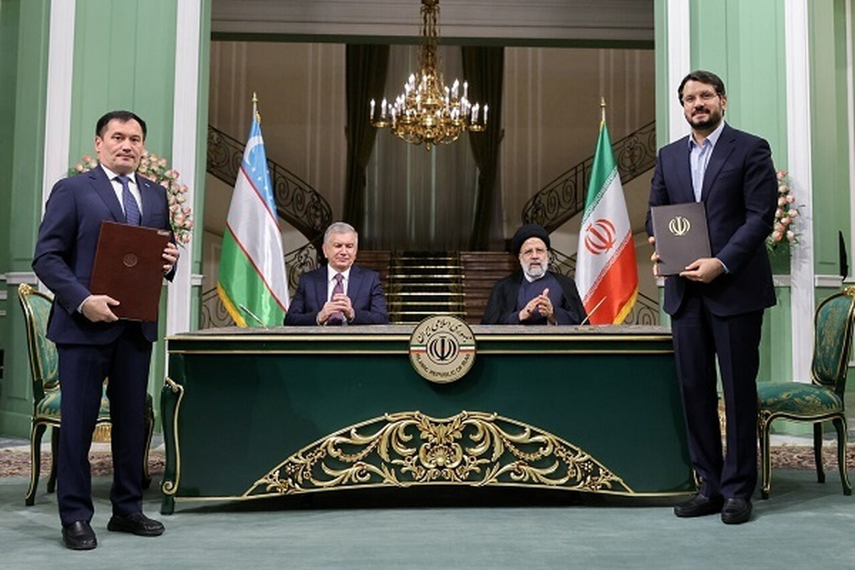 وزرای حمل‌ونقل ایران و ازبکستان تفاهم‌نامه همکاری ترانزیتی امضا کردند