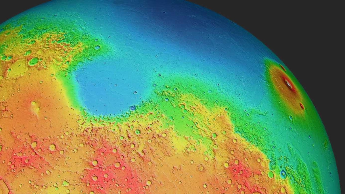 پوسته مریخ ۷۰ درصد ضخیم‌تر از پوسته زمین است