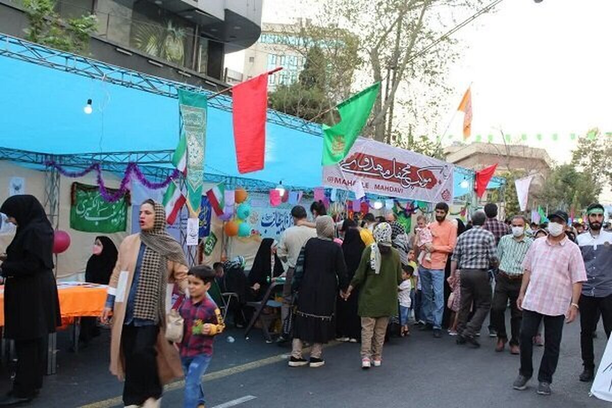 توزیع ۴۰۰ هزار پرچم در مهمونی ۱۰ کیلومتری عید غدیر