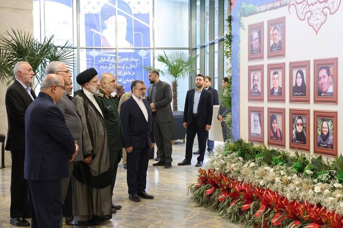 کلان‌بیمارستان غدیر با حضور رئیس‌جمهور افتتاح شد