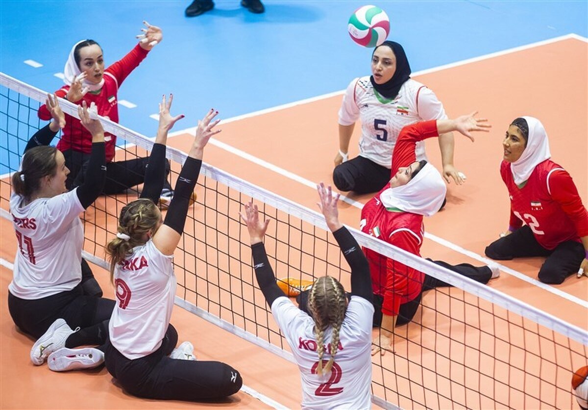 والیبال نشسته قهرمانی آسیا| بانوان ایران به نایب‌قهرمانی بسنده کردند