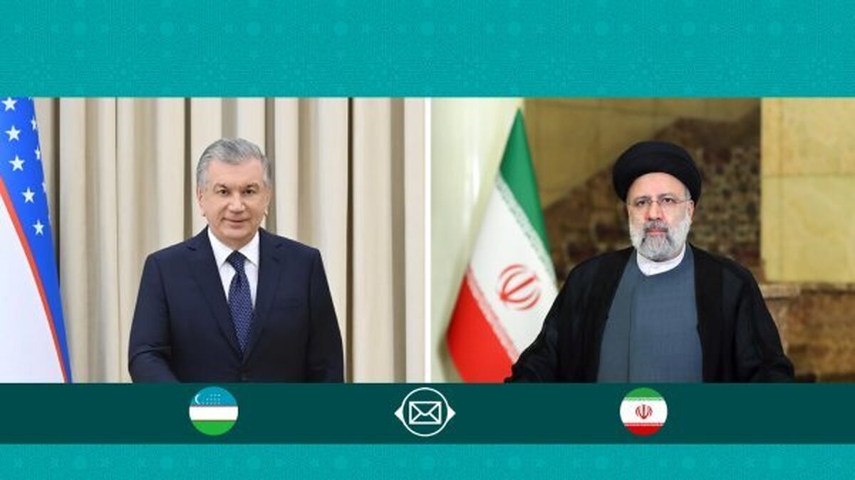 رئیسی انتخاب « میرضیایف» به عنوان رئیس‌جمهور ازبکستان را تبریک گفت