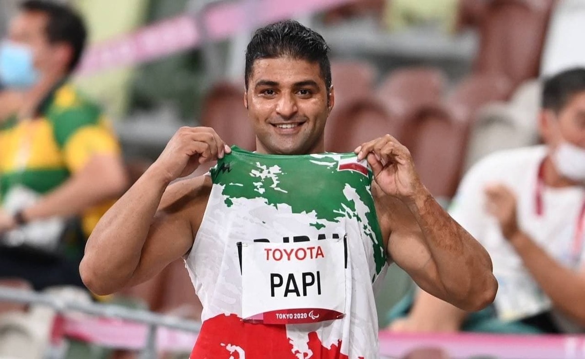 طلایی شدن نماینده ایران در مسابقات پارادوومیدانی قهرمانی جهان