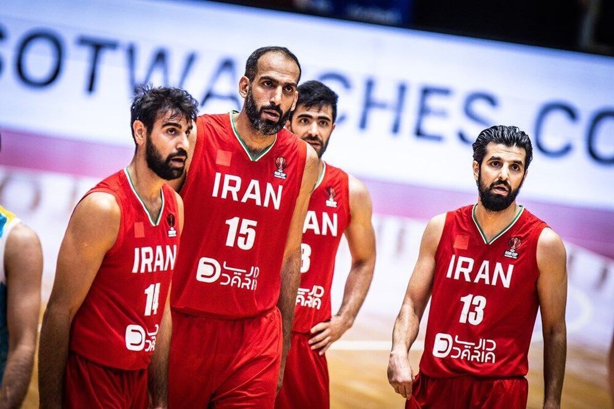 فهرست اولیه تیم ایران برای جام جهانی با اعلام فیبا