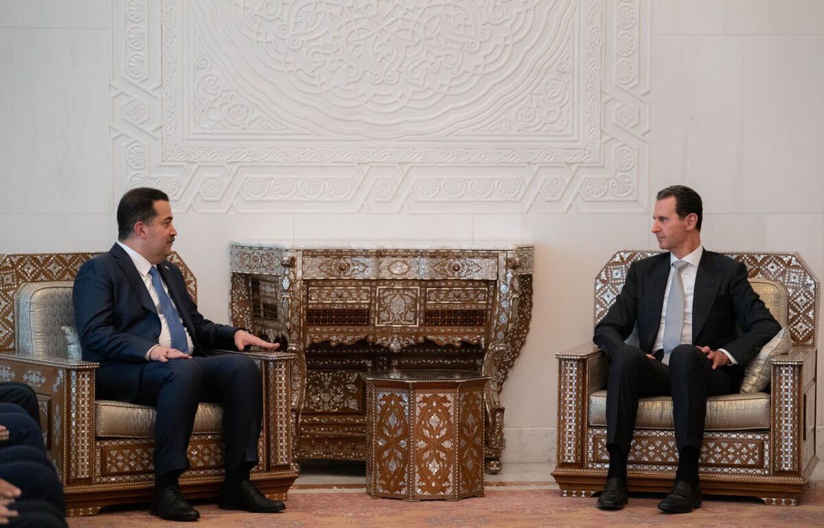 بشار اسد: سفر نخست وزیر عراق به دمشق فرصتی برای توسعه همکاری دوجانبه است